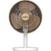 Firefly FEL662 Rechargeable Wooden Fan with Night Light 12" | Firefly by KHM Megatools Corp.